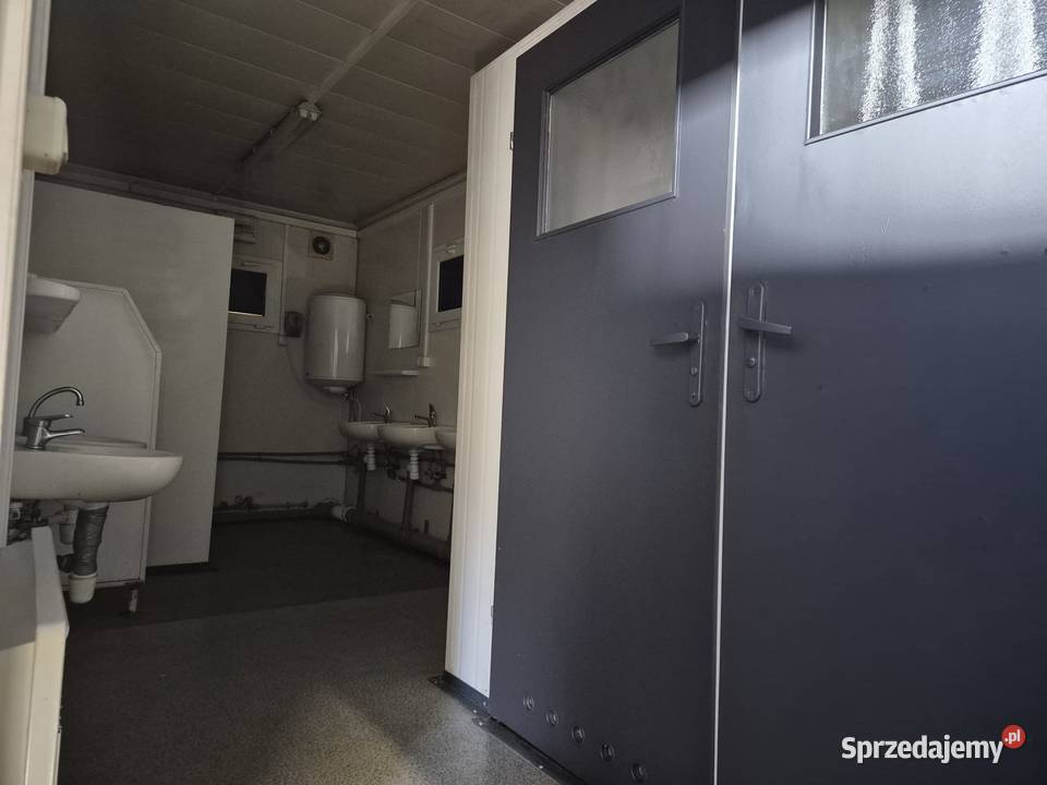 Kontener sanitarny prysznice wc umywalki pisuar Pozostałe pomorskie Gdańsk sprzedam
