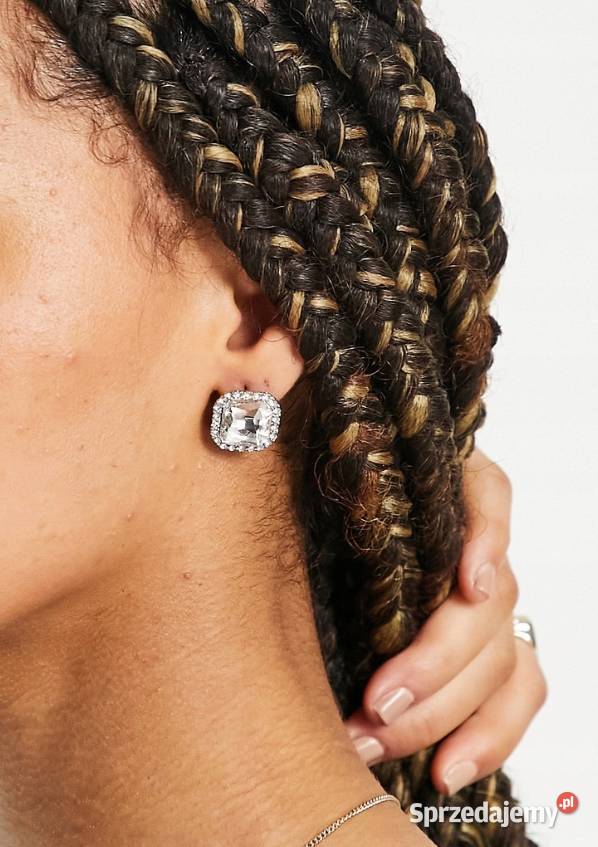 Bogato zdobione kolczyki biznesowe z Londynu Dla kobiet Kraków