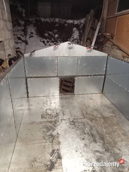 Przyczepa wywrotka 3 strony jednoosiowa 6 t