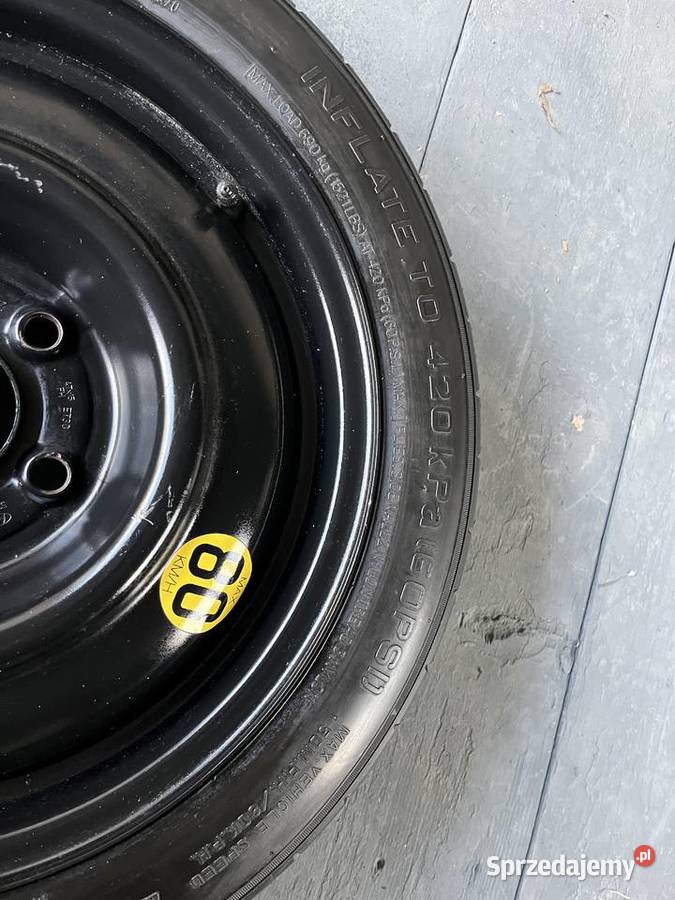 Koło dojazdowe zapasowe nowe KIA Hyundai