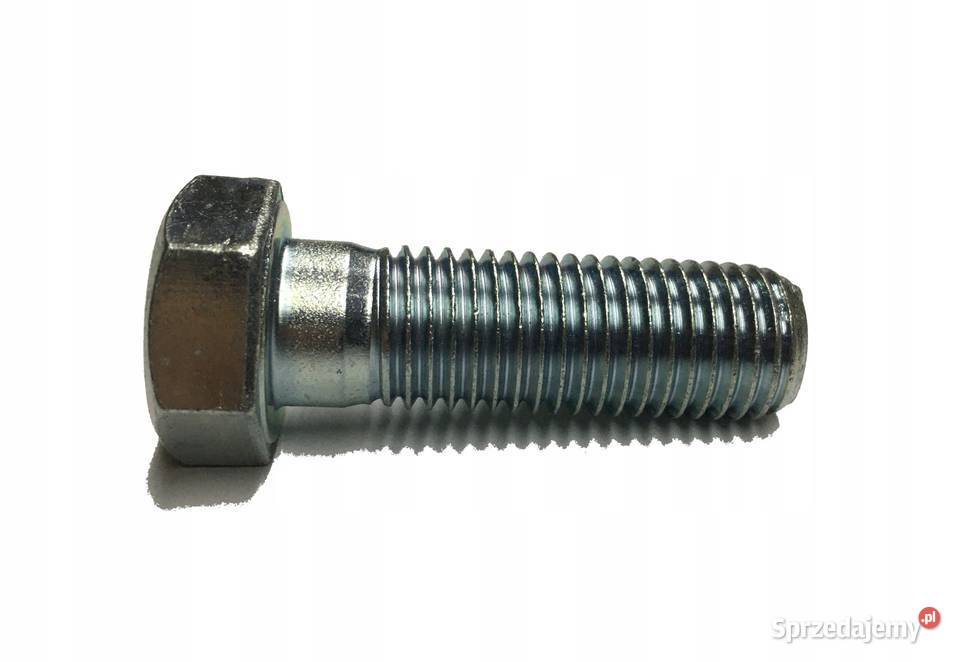 Śruba pół gwint kl 109 ocynk M16x50mm Kamionna