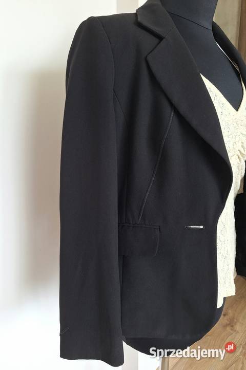 Klasyczna czarna elegancka marynarka żakiet sprzedam