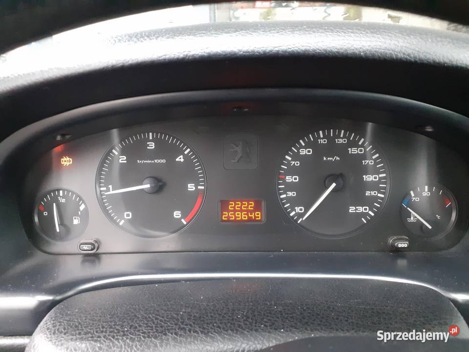 LICZNIK PEUGEOT 406 20 HDI 9639940380