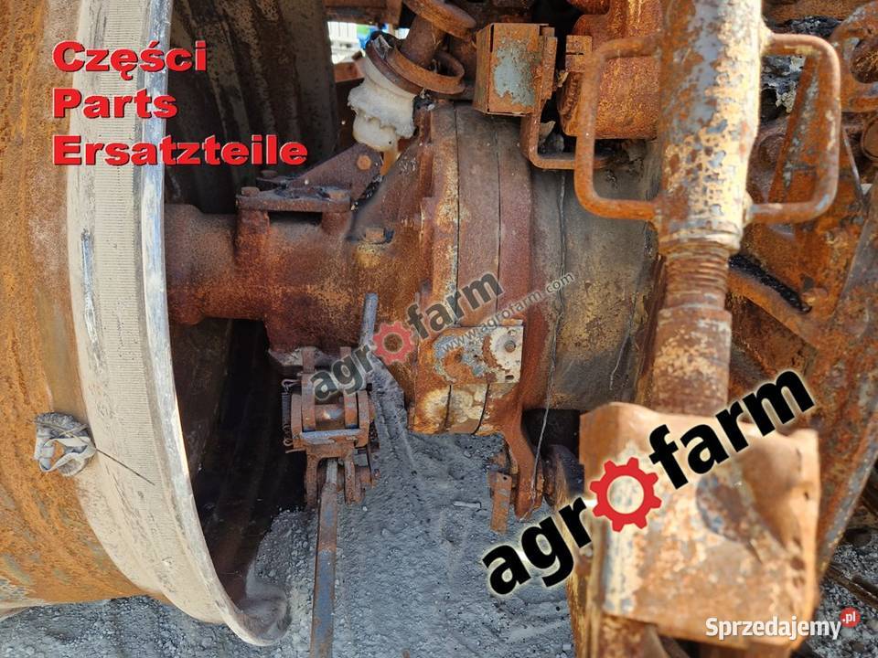 Fendt 716 części silnik skrzynia biegów most Pozostałe
