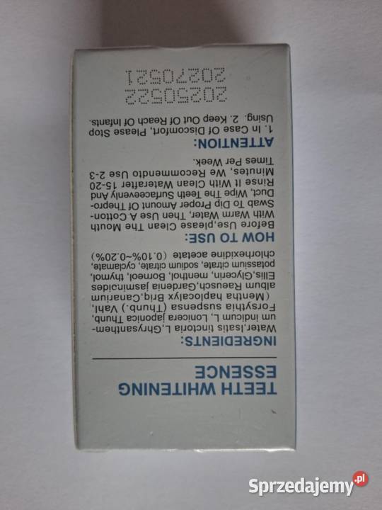 Preparat do wybielania zębów Mercilen Kraków