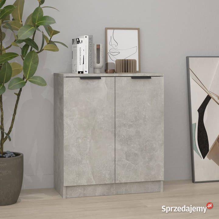 Szafka szarość betonu 60x30x70 materiał Pozostałe