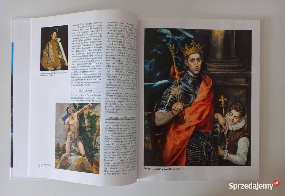El Greco Oxford Wielka Kolekcja Sławnych Malarzy Kraków