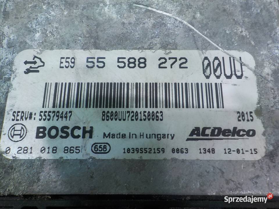 OPEL CORSA D LIFT 13 CDTI 12r HB 3D sterownik osobowe mazowieckie Suków