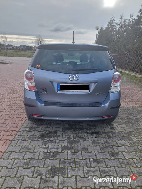 Toyota Verso 20D4D 126 2012r czujnik parkowania Motoryzacja lubelskie Radzyń Podlaski