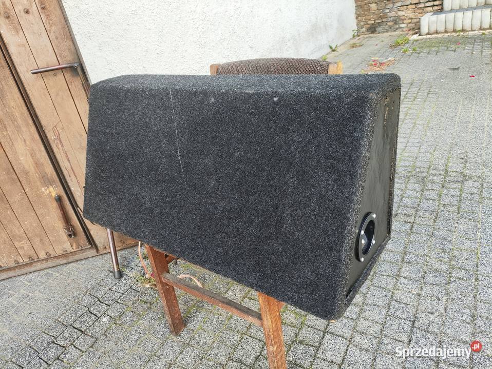Skrzynia bassowa basowa tuba subwoofer dual 2x Niegowonice