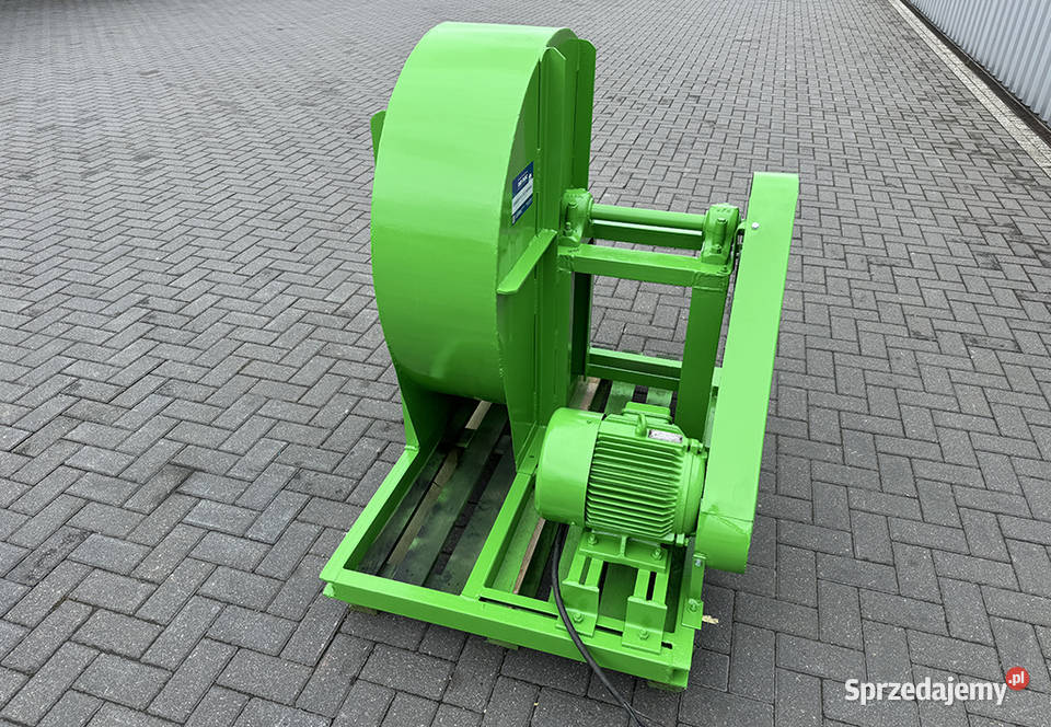 Wentylator TYWENT do odciągu trocin wyciąg 75kW Sierakowska Huta