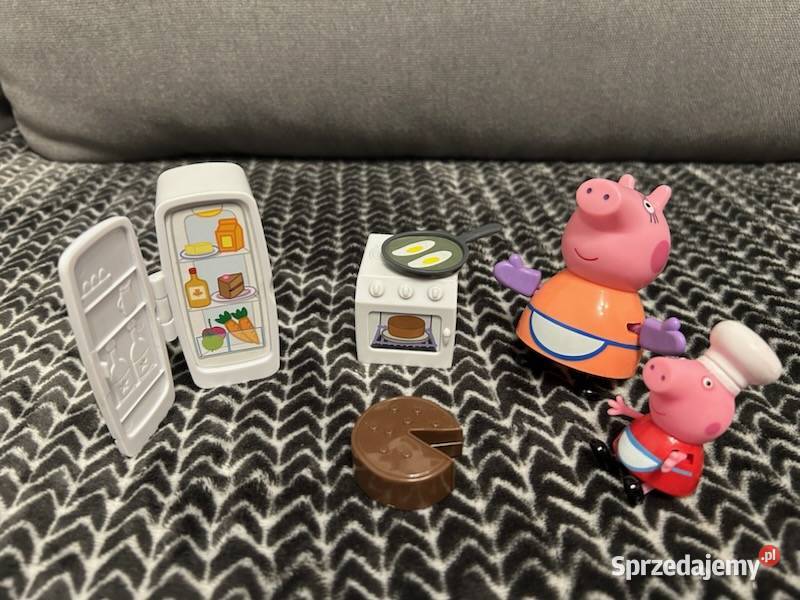 Świnka Peppa kamper klasa kuchnia książeczki Gliwice