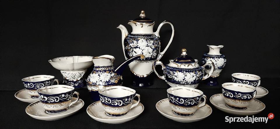 Serwis kawowy rosyjskiej porcelany Kislovodsk lubelskie Chełm