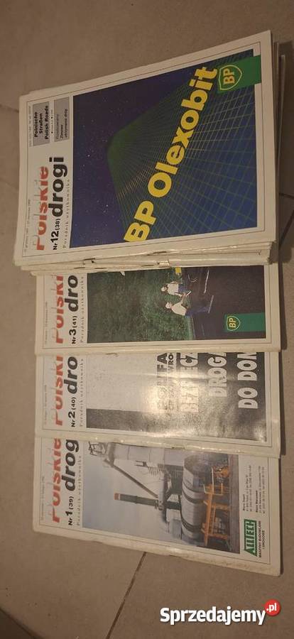Kolekcja Magazyn Polskie Drogi 1998 Kompletny wielkopolskie