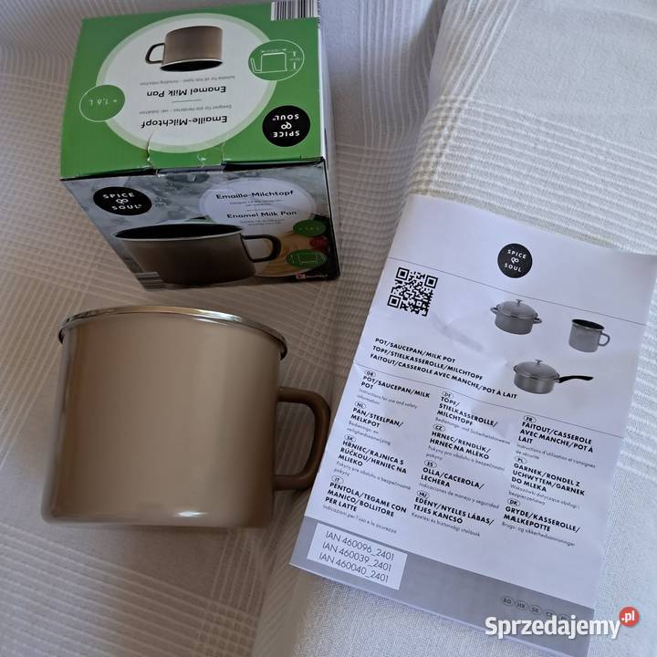 nowy garnek emaliowany 16 l Warszawa sprzedam