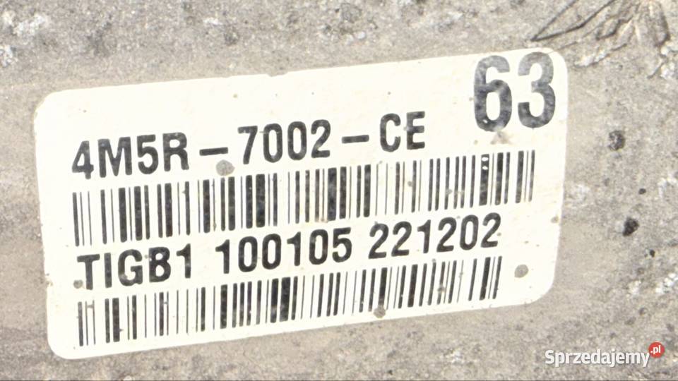 Skrzynia Biegów 6biegowa Volvo V50 S40 C30 Ford