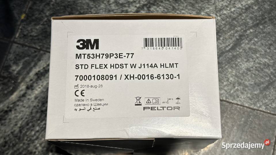 3M Peltor ochronniki słuchu komunikacyjne na Tczew