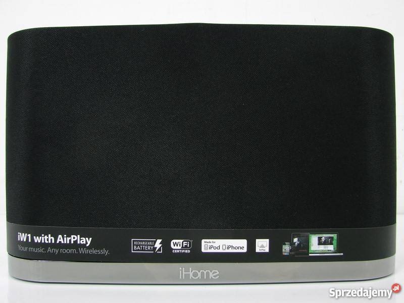 iHOME iW1BE AIRPLAY stacja dokująca iPhone iPad Łódź