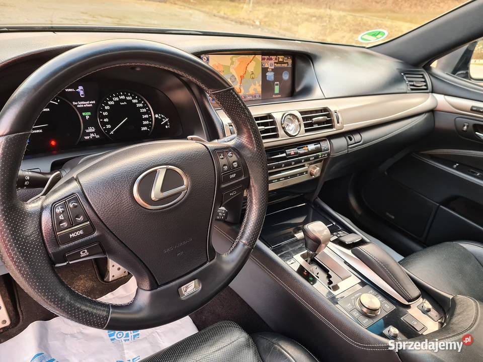 Lexus LS 600H FSport 394 4x4 Hybryda skórzana tapicerka Olsztyn