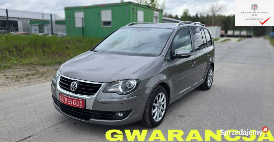 Volkswagen Touran navi klima mały przebieg super Lębork