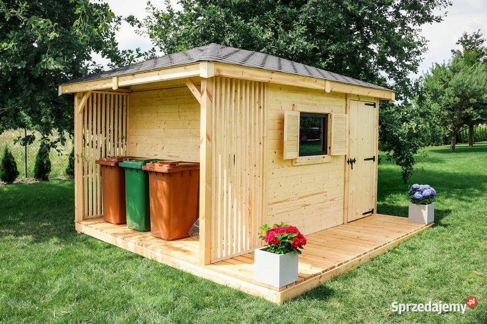 Domek ogrodowy Nowoczesne Domki Delicato 1 3x3