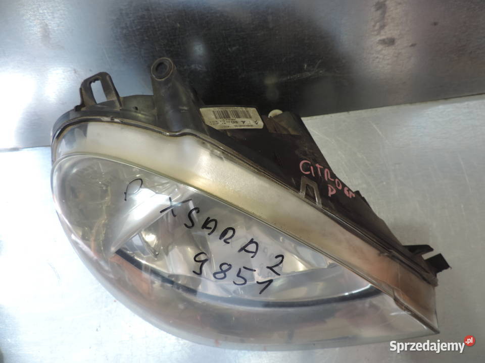 CITROEN XSARA 2 LAMPA PRAWA PRZEDNIA Lampy przednie Nowy Sącz