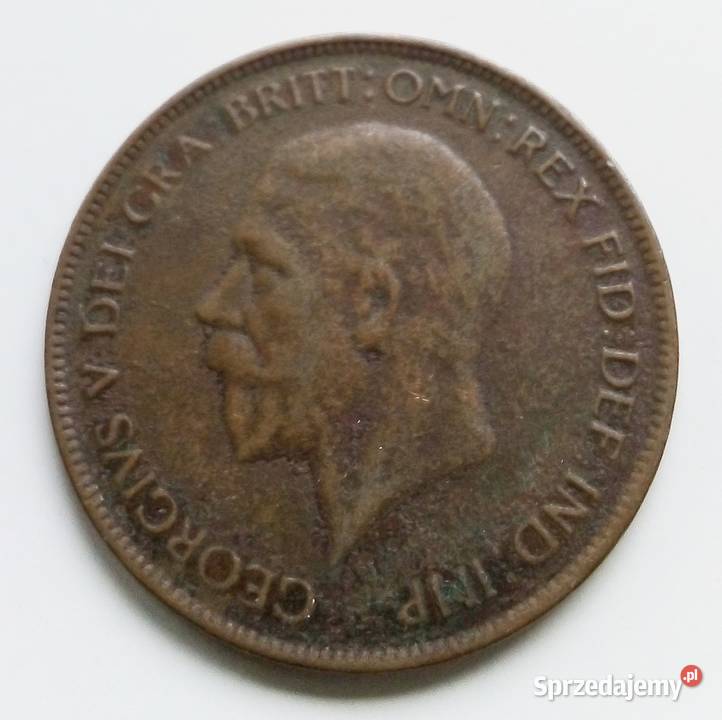 WIELKA BRYTANIAONE PENNY1928 r Legionowo