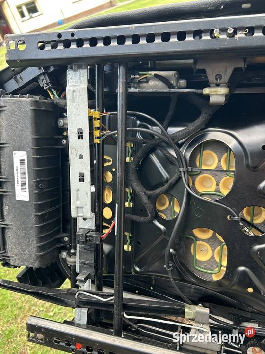 Wnętrze Mercedes W211 sedan czarna skóra Radom sprzedam