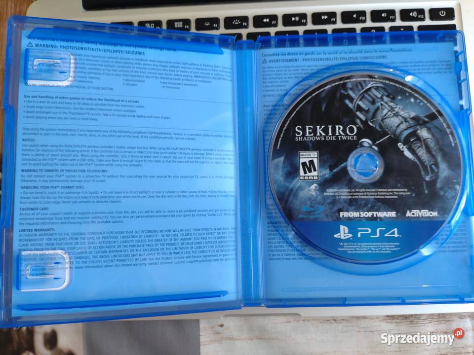 Sekiro shadows Die twice 4 Gry na konsole Lublin sprzedam