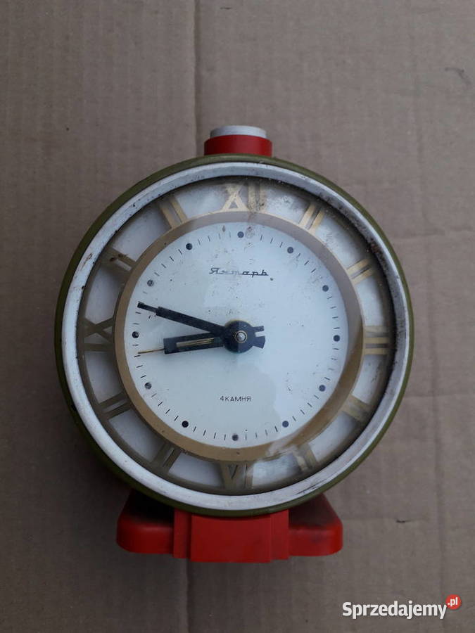 Budzik jantar zmilitaryzowany mazowieckie Warszawa