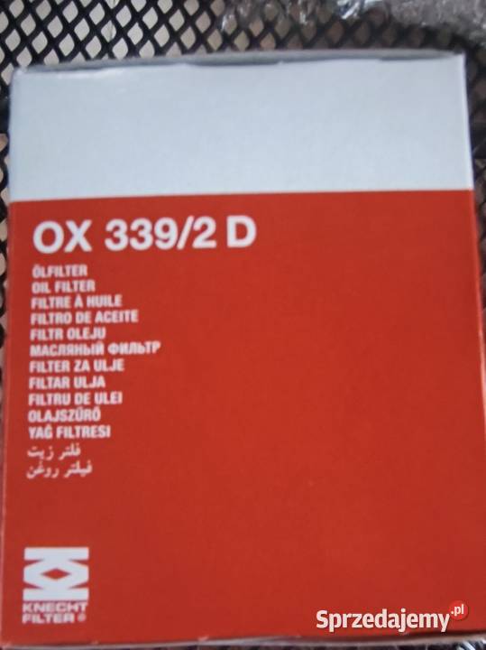 Mahle OX 3392D Filtr oleju łódzkie Zgierz