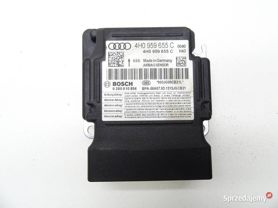 MODUŁ STEROWNIK AIRBAG PODUSZEK POWIETRZNYCH sprzedam