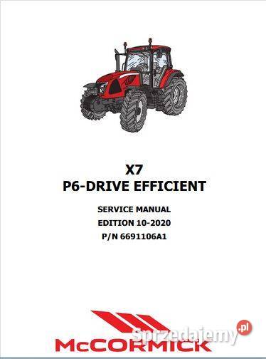 McCormick X7618 X7620 X7621 X7623 instrukcja