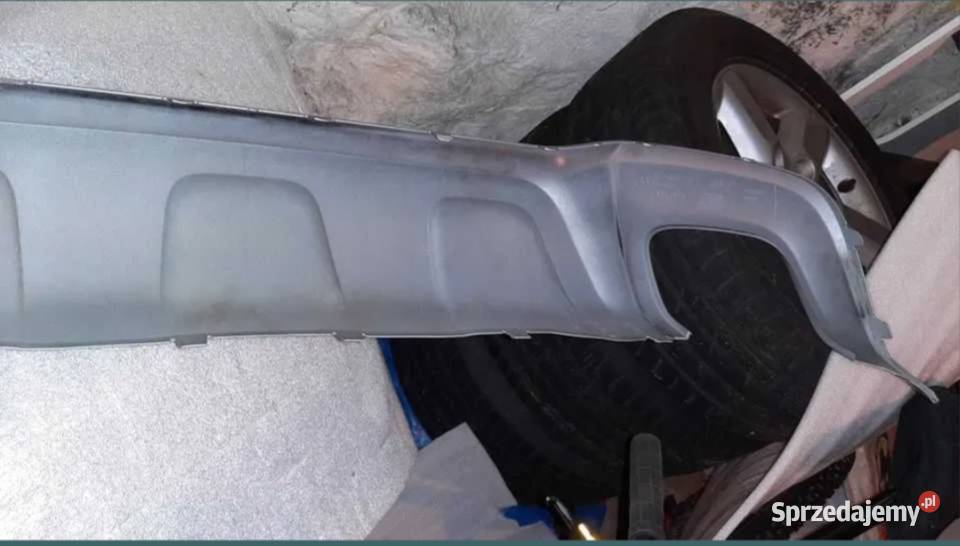spoiler dyfuzor atrapa tylny zderzak Mercedes W osobowe