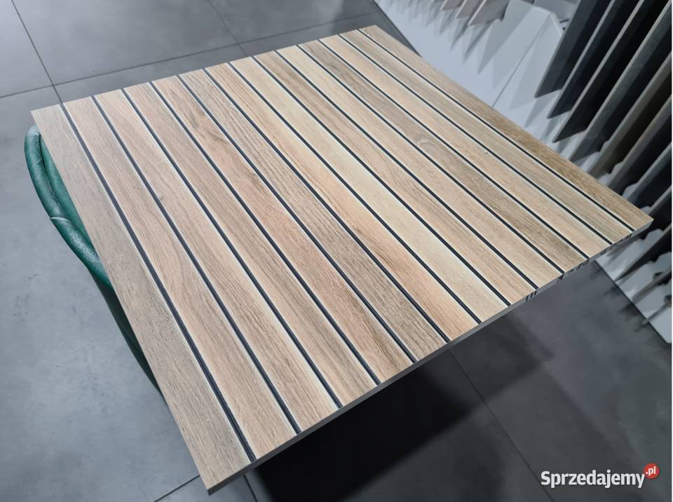 PŁYTKA gres WOOD DECK STR KORATER 598X598X18 Płytki podłogowe Opoczno