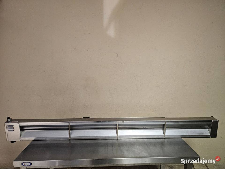 Lampa grzewcza podwieszana pod bemar wydawkę APW