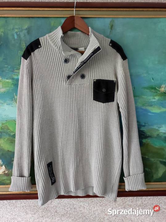 Rainbow bluza sweter golf polo z golfem