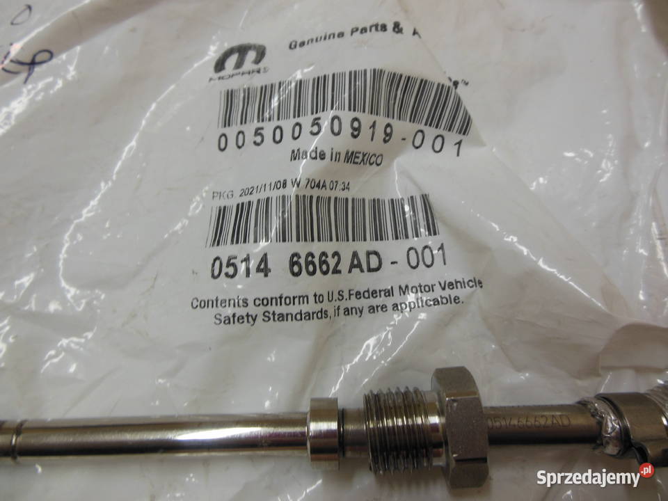 CZUJNIK SPALIN JEEP 05146662AD osobowe Czujniki spalin