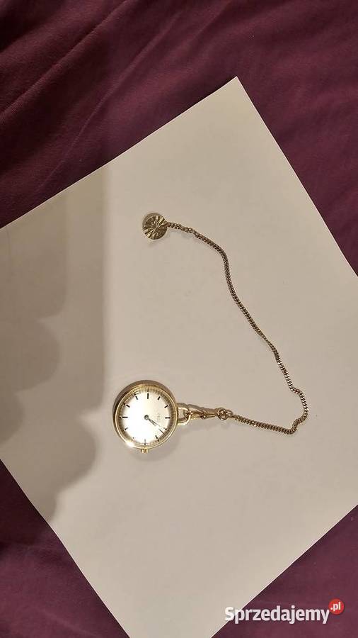 Zegarek pozłacany podlaskie