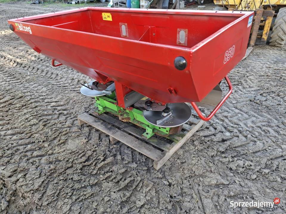 Rozsiewacz nawozu Unia Brzeg MX 850 nieuszkodzony Rozsiewacze nawozów Dąbrowa Tarnowska