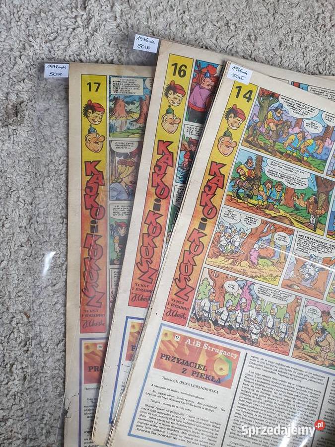 Świat Młodych Kajko i Kokosz zestaw 3 numerów Gdynia