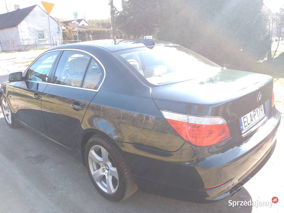 BMW E60 523i 190 Automat Serwis Bezwypadkowy Seria 5 Zduńska Wola