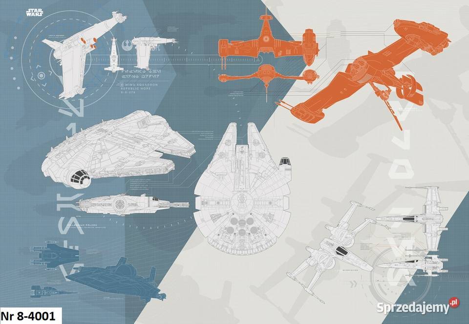 Tapeta fototapeta Star Wars 5 Wzorów