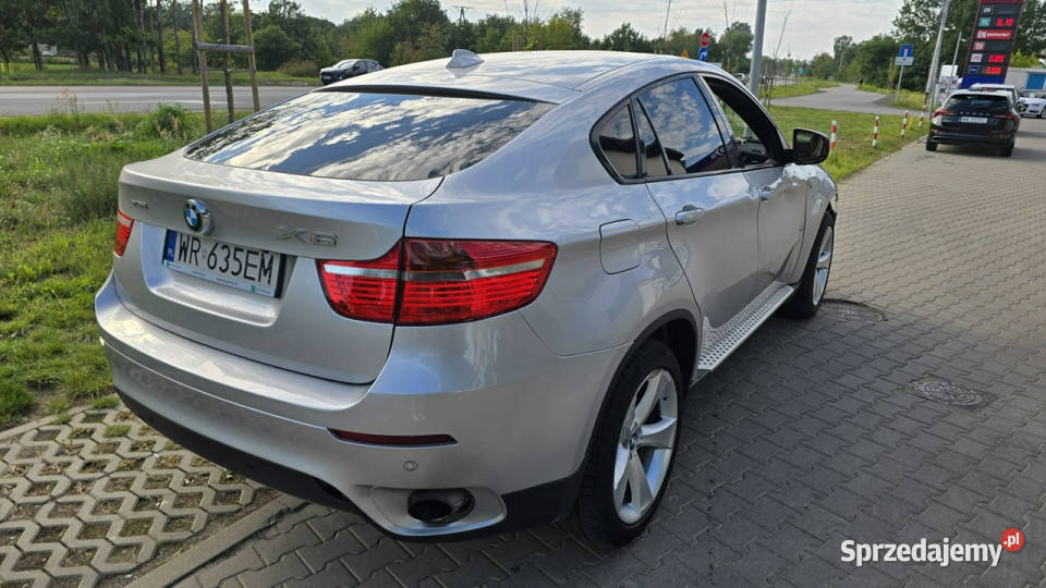 BMW X6 Pali Jeździ Bogate Wyposażenie Salon E71 czujnik deszczu Karczew