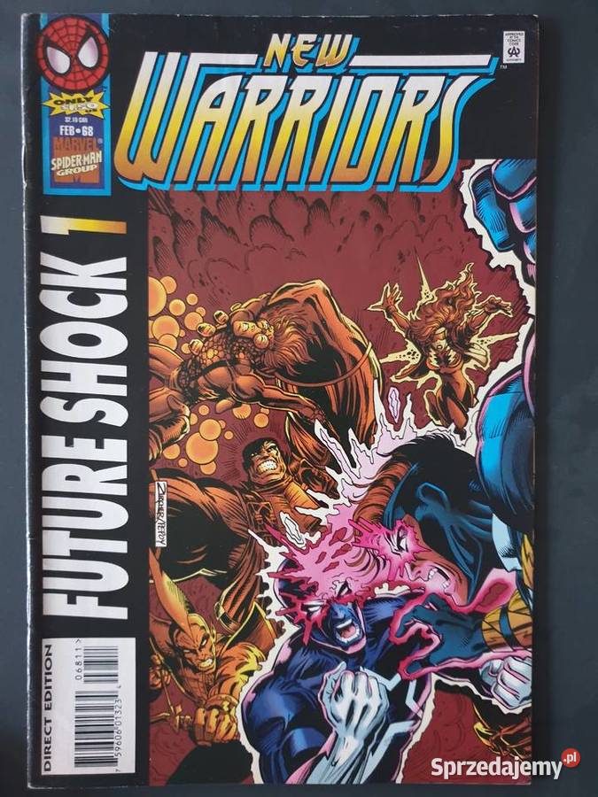 The Warriors Future Shock 4 komiksy Marvel USA