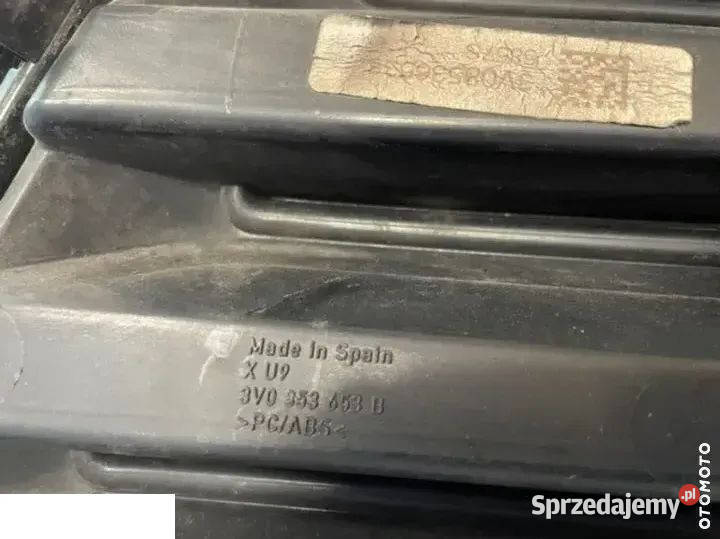 Skoda Superb 3v0 15 atrapa grill przód osobowe Kozubszczyzna