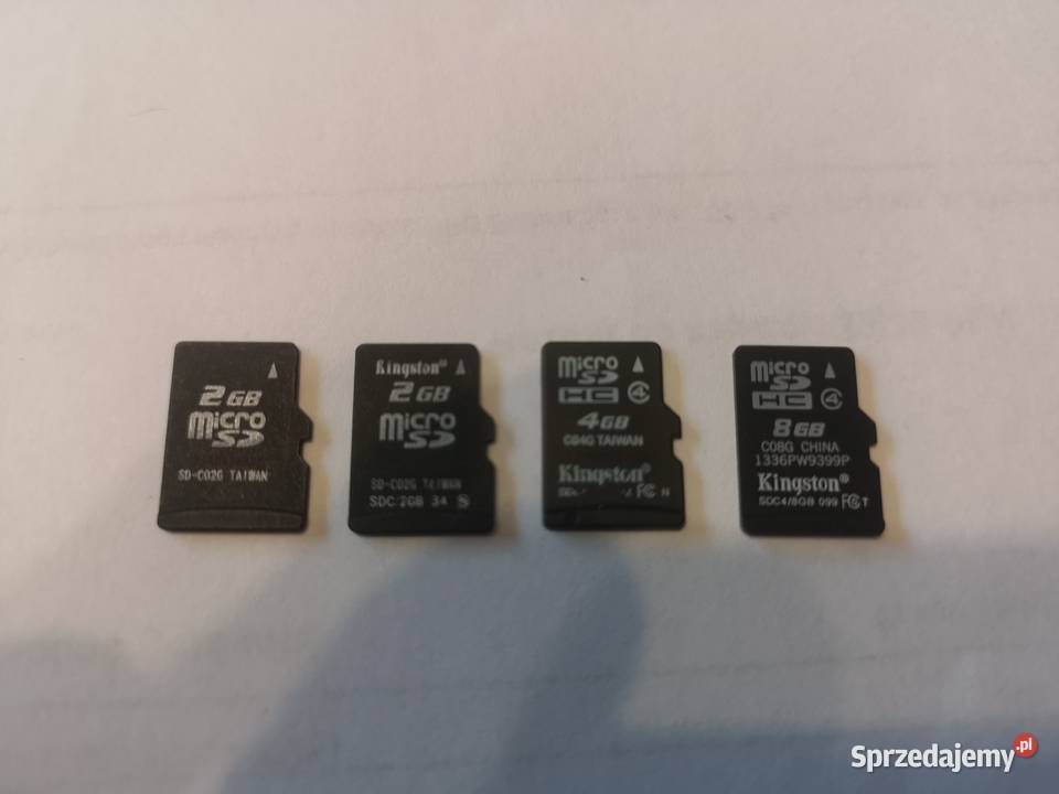 Karty Pamięci MicroSD SanDisk 32Gb8Gb4Gb2Gb2Gb Pojemność 8 GB i więcej Skomielna Biała sprzedam