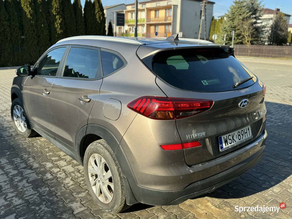 Hyundai Tucson 3 Lift 2020 rejestracja 21 mazowieckie Sokołów Podlaski