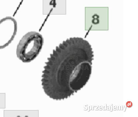 John Deere 8110 8210 8310 8410 Bieg Tryb Zębatka