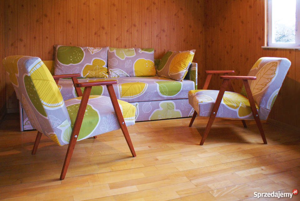 RENOWACJA fotele krzesła stoliki PRL Wrocław